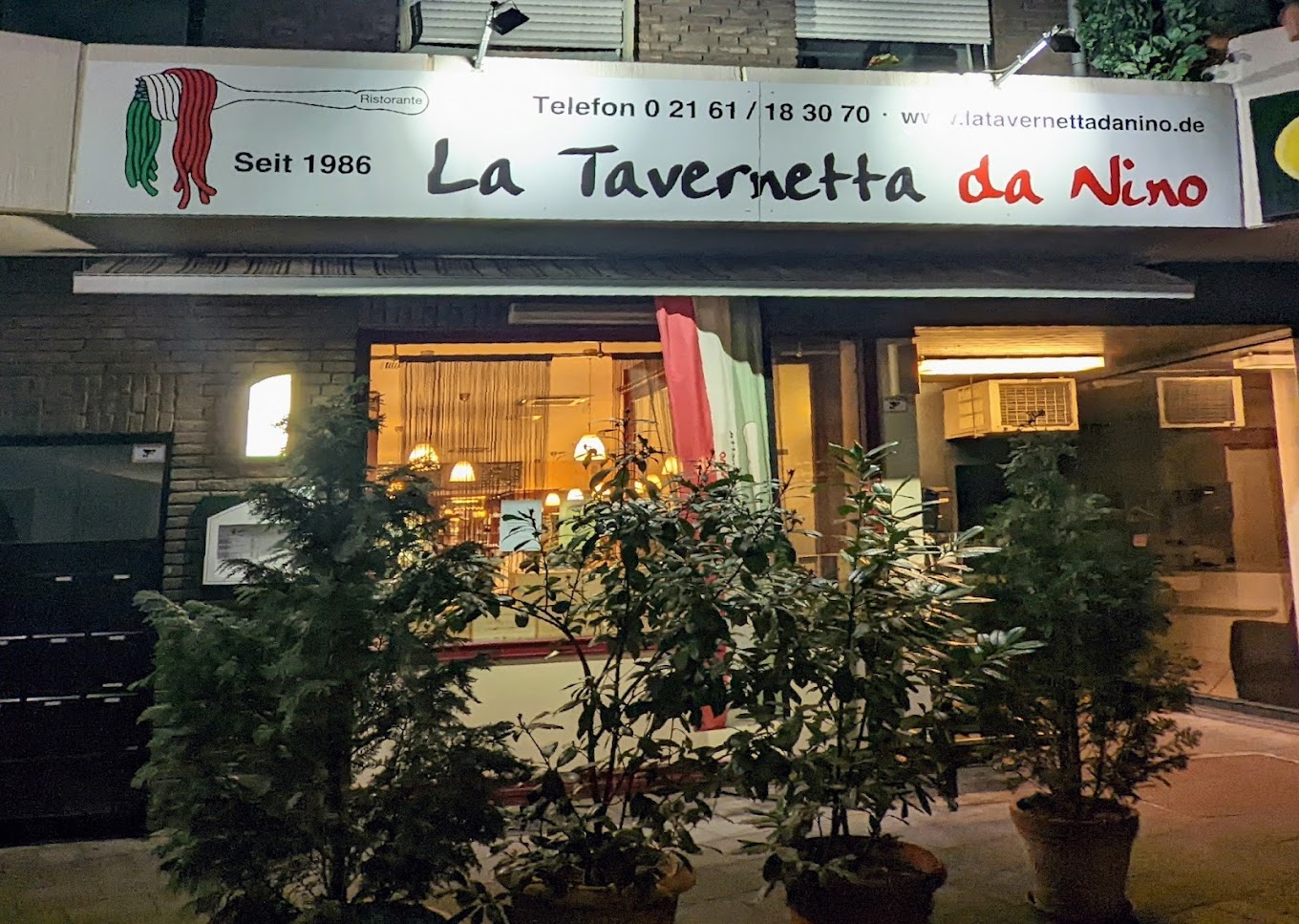 La Tavernetta da Nino — Außenansicht